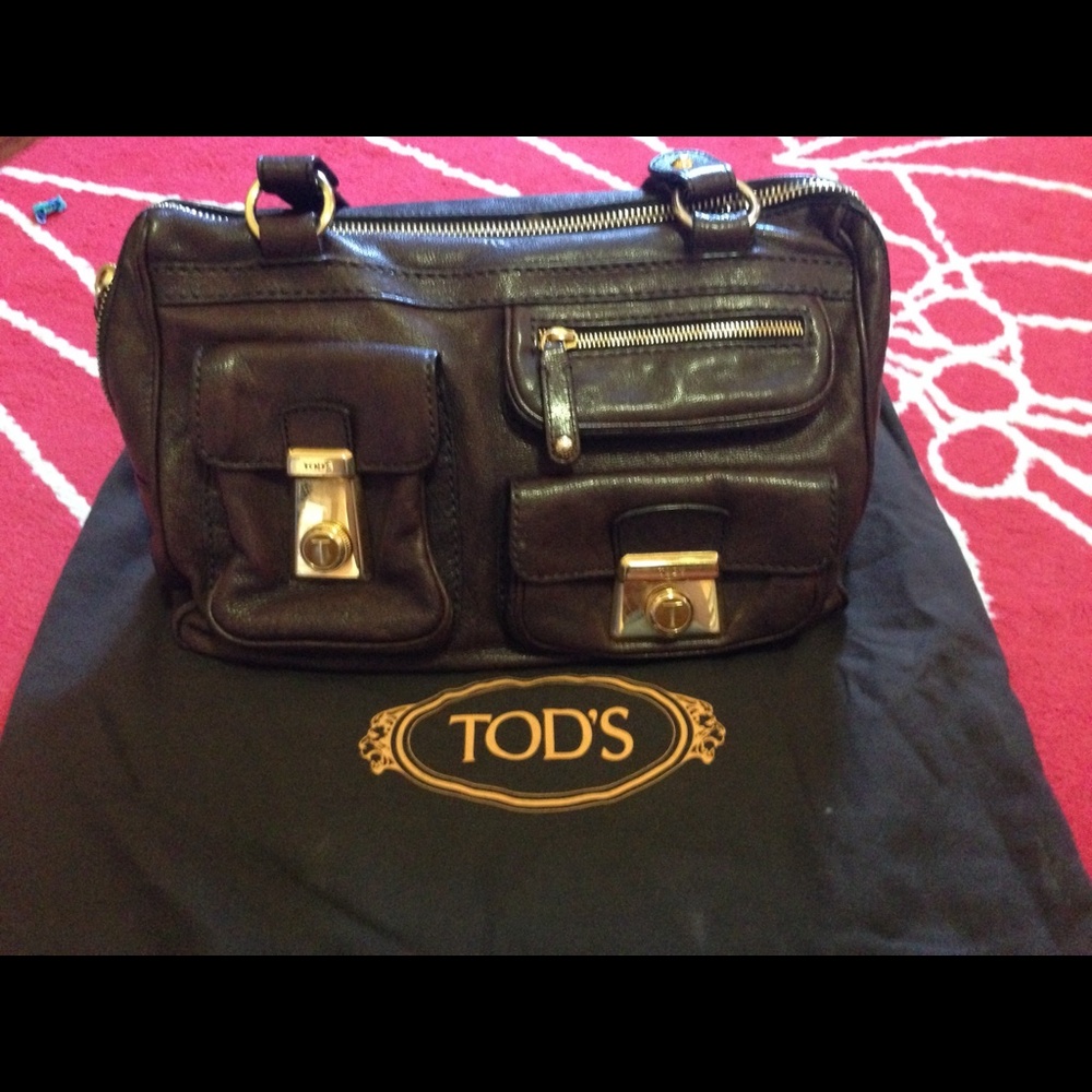 Tod's Dark Brown Shoulder Bag